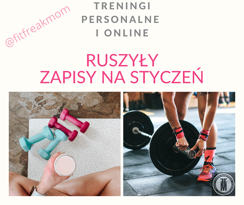 Zapisy na treningi w styczniu